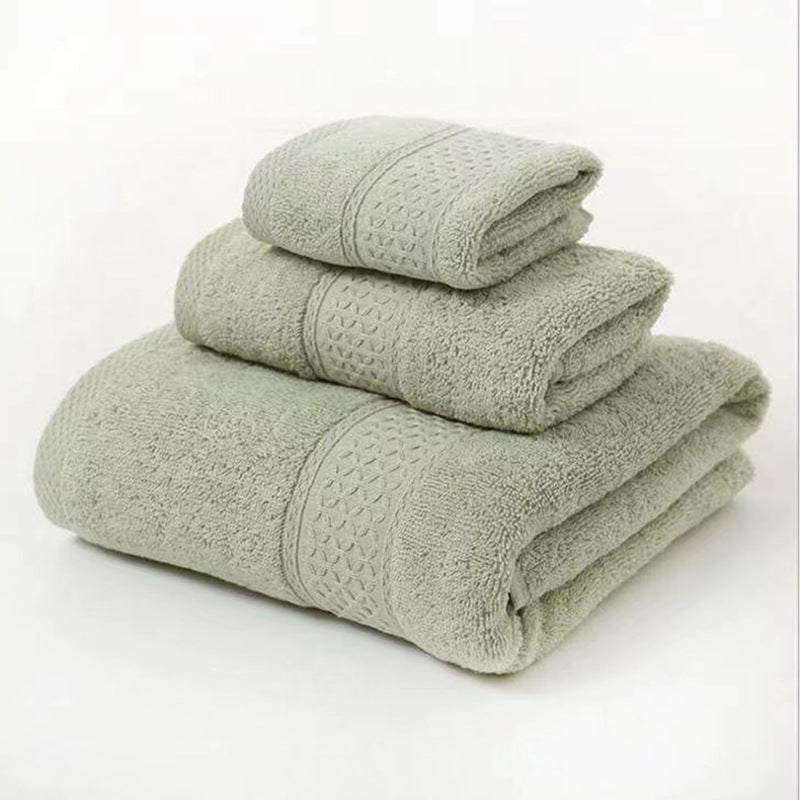 Ensemble de serviette en coton pur absorbant 6 pièces
