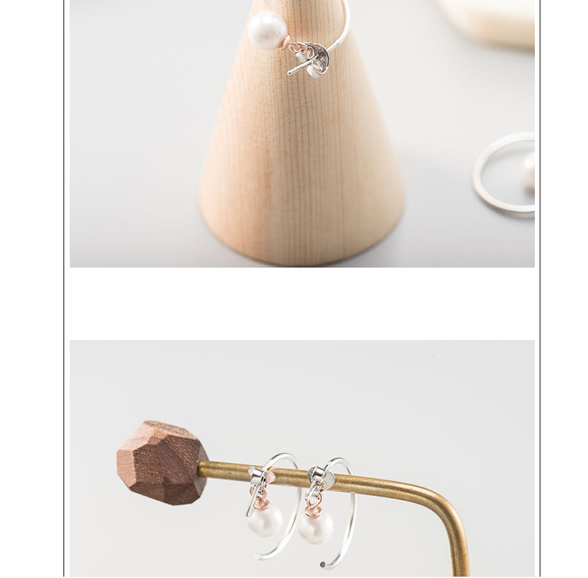 Boucles d'oreilles en perles hypoallergéniques