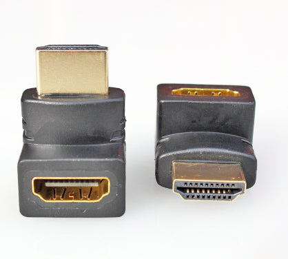 Câble d'adaptateur HDMI TV 270 degrés 90 degrés Square Bent Up and Down Bend