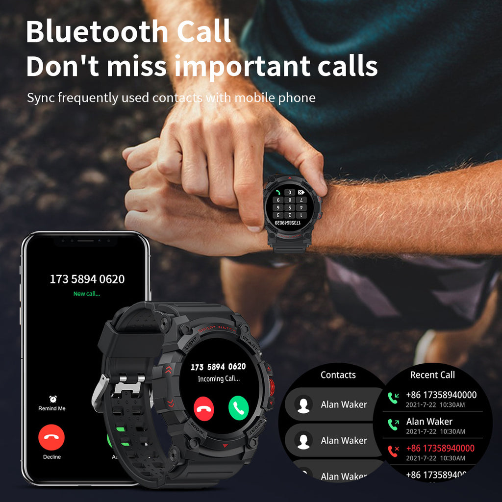 Smart Watch multifonctionnel avec capacité d'appel et surveillance de la santé