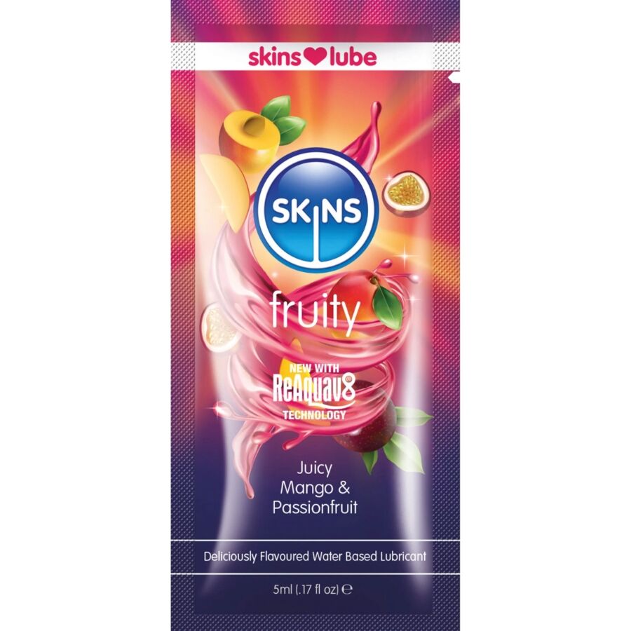 PEAU - FRUITS EN EAU BRUT LUBRICANT MANGO PASSION FRUIT SINGLE-DOSE 5 ML