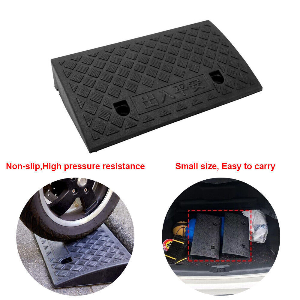 Amplificateur de pente de véhicule universel en caoutchouc lourd Kerb Ramps