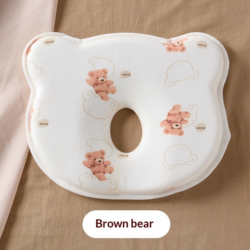 Oreiller en silicone pour prévenir la tête plate chez les bébés