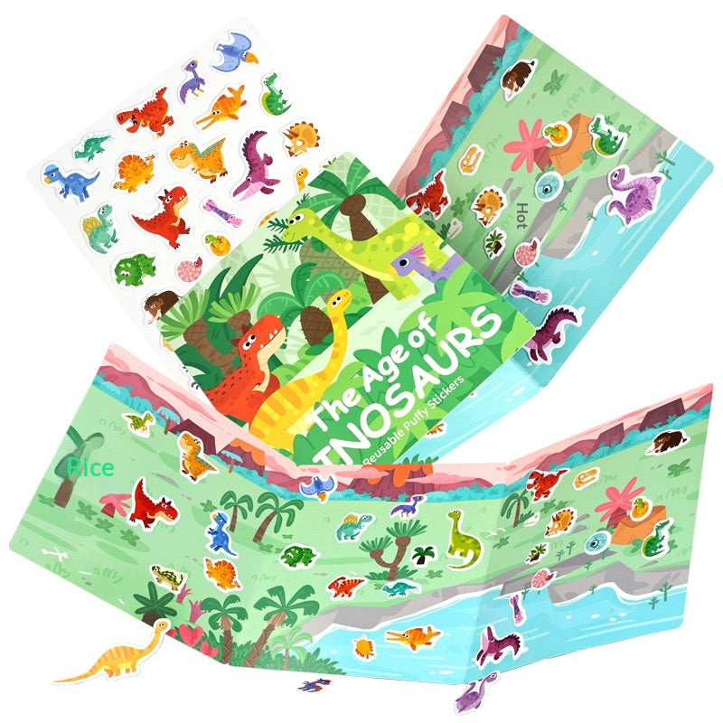 Stickers Bubble Jouet d'apprentissage précoce pour la maternelle