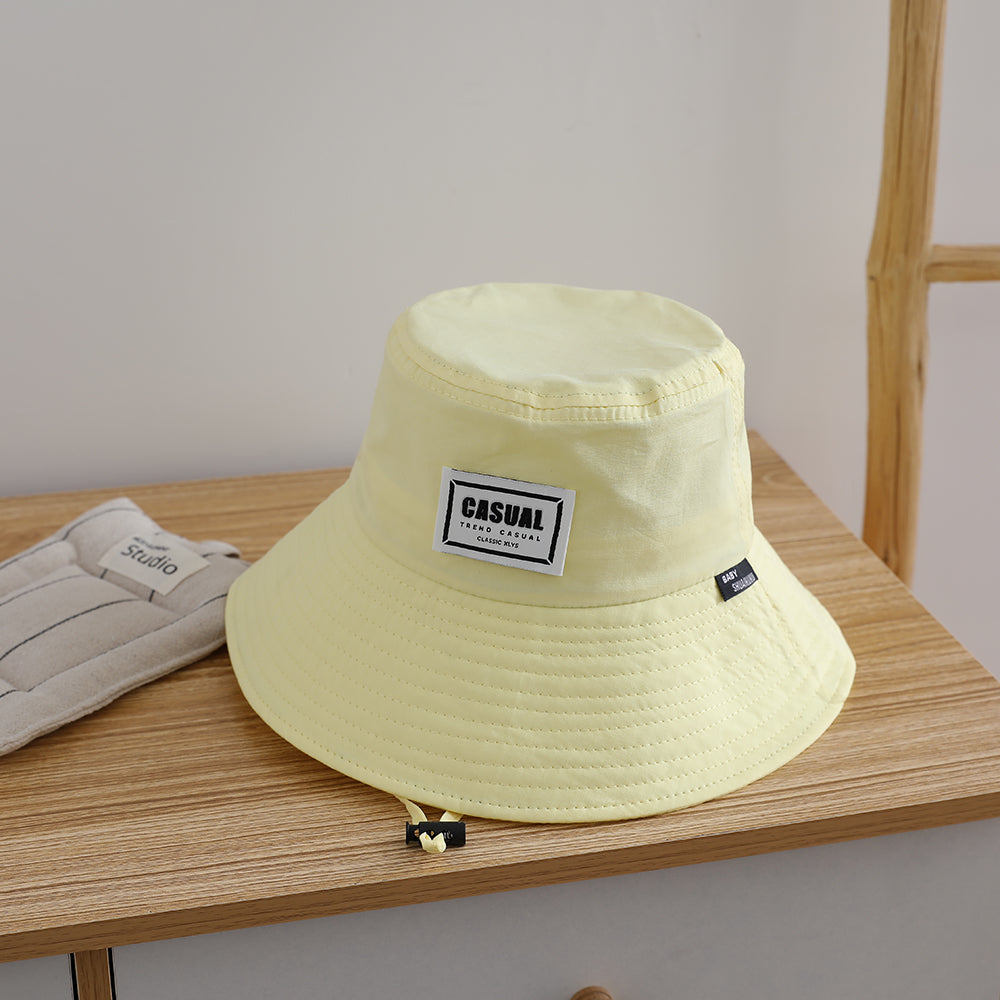 Chapeau de bateau à vent pour bébés en tissu à corde pour enfants - S