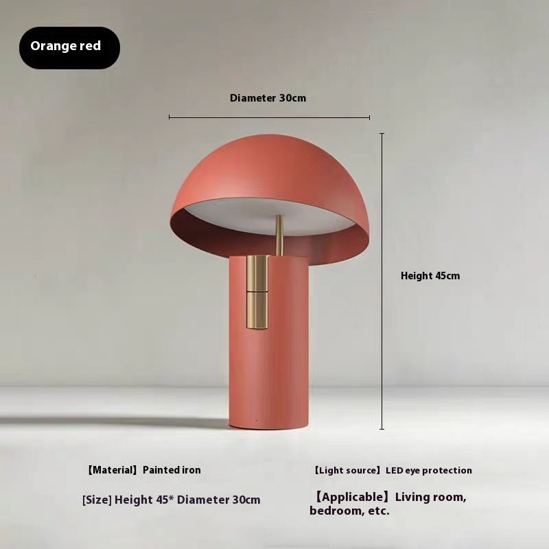 Nordic Simple Moderne Champignon Lampe de Table Personnalité Créative