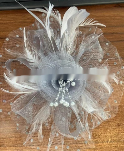 Vêtements de tête Accessoires pour cheveux de mariée Mesh Billycock Bandeau