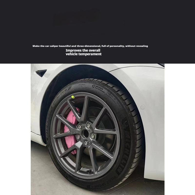Couverture de calliper de modification de l'aluminium de frein de Tesla