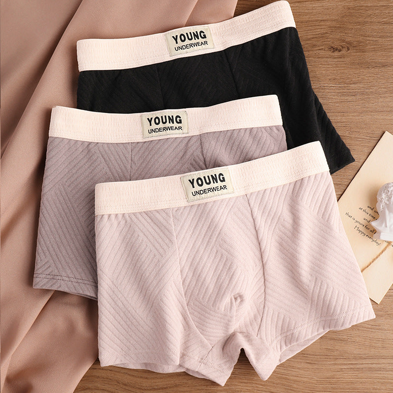 Slips de Texture pour hommes en coton