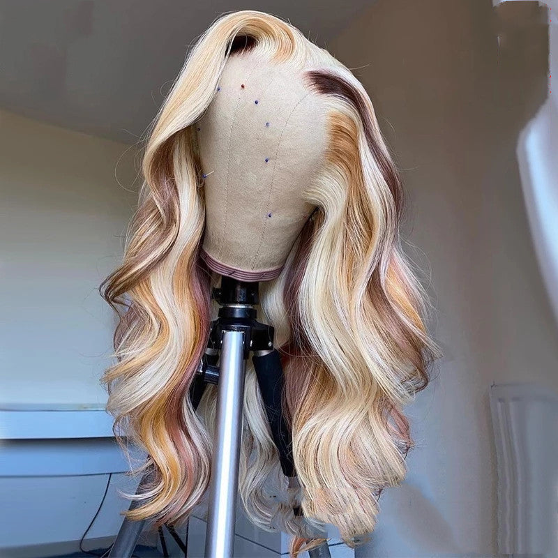 Body Wave Dentelle Front Wig Blonde