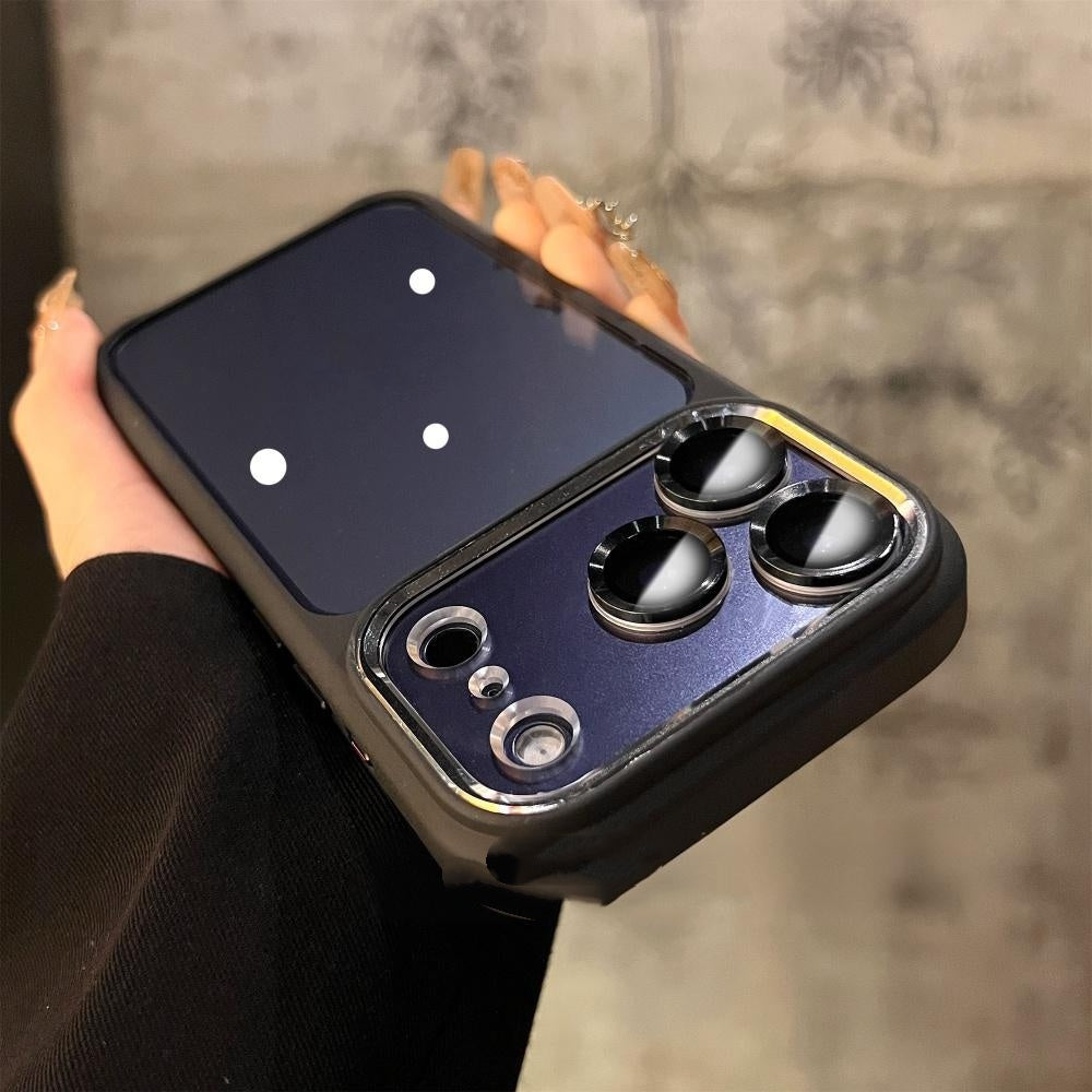 Case téléphonique avec un bouton de caméra AI