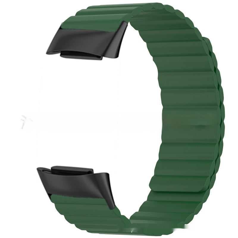 Multipurpose magnetic silicone bracelet for home use