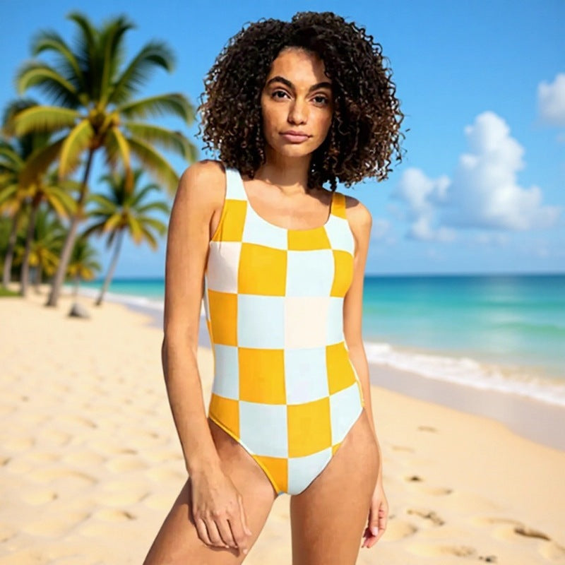 Femme Bikini imprimé 3D Maillot de bain en une seule pièce