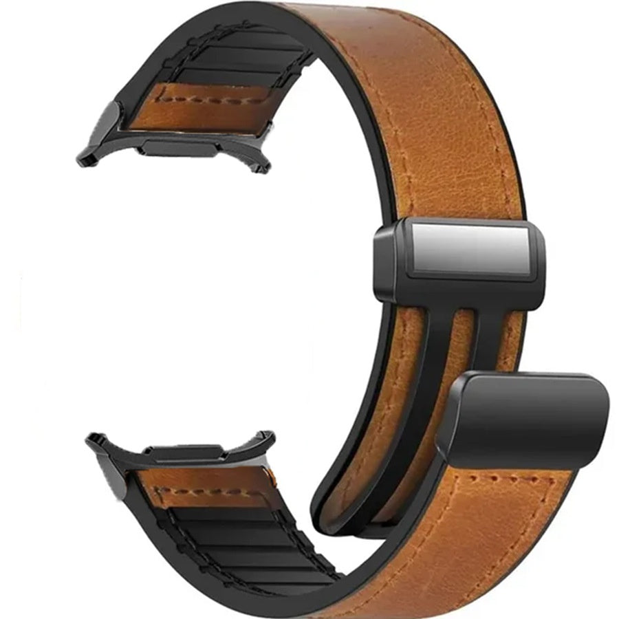 Galaxy Watch Strap Magnétique Bracelet en Silicone pour Homme