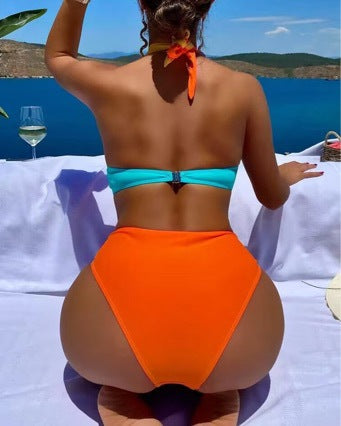 Ensemble de maillots de bain multicolores