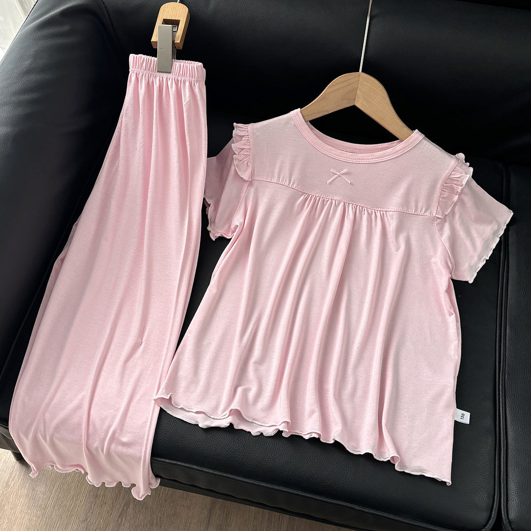 Pyjama à manches courtes pour filles