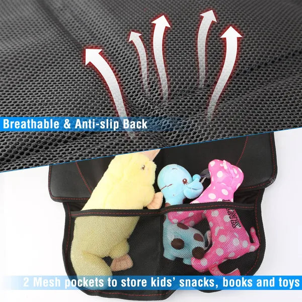 2 Packs Protecteur de siège de voiture Coussin Mat Pad avec épais protecteur de padding pour voiture bébé enfant