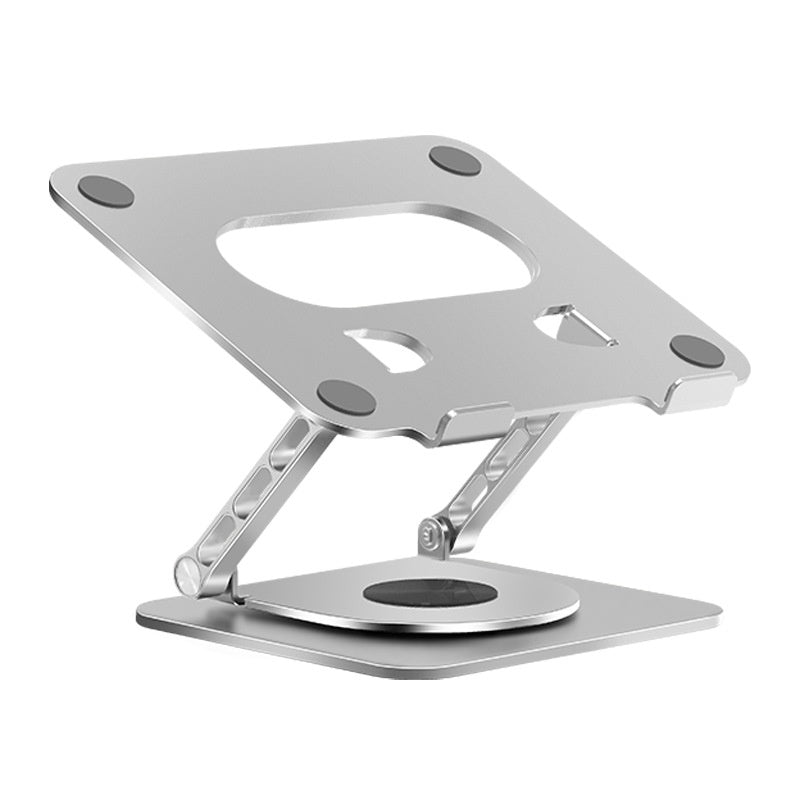 Support pour ordinateur portable en alliage d'aluminium rotatif à 360 degrés