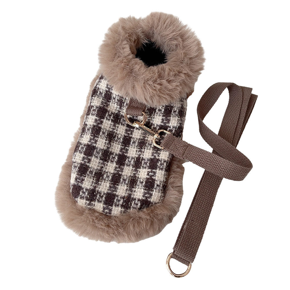 Animaux de compagnie Cape Leash Cat et vêtements pour chiens