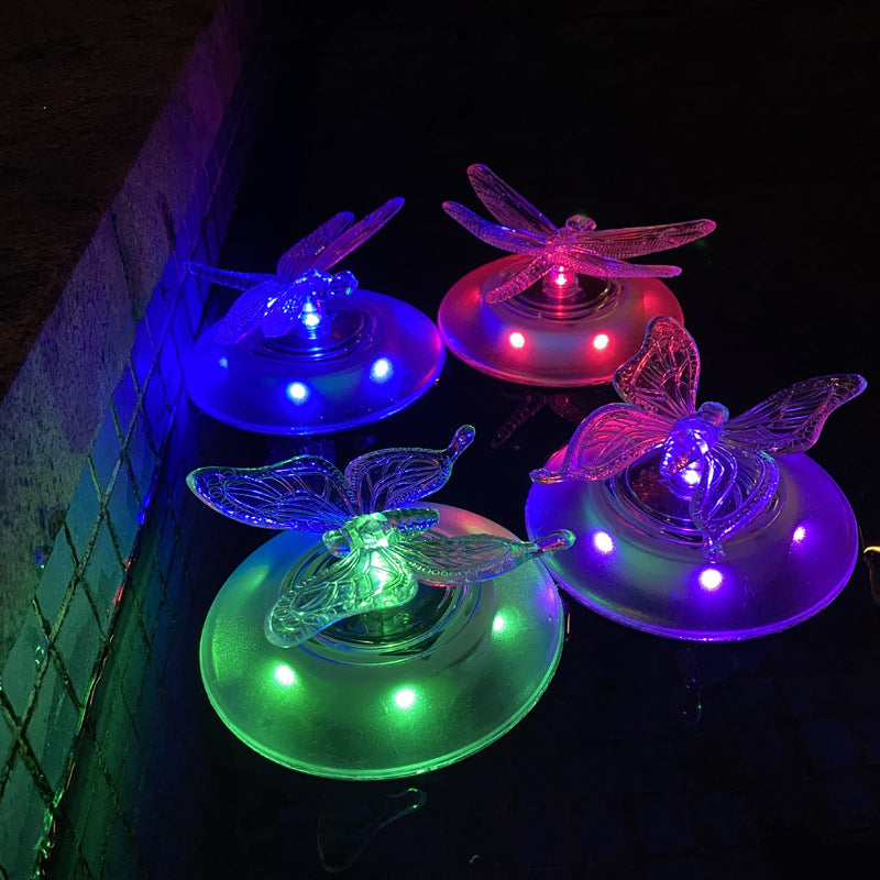 Extérieur solaire de l'eau flottante vacances décoratifs de paysage lumières