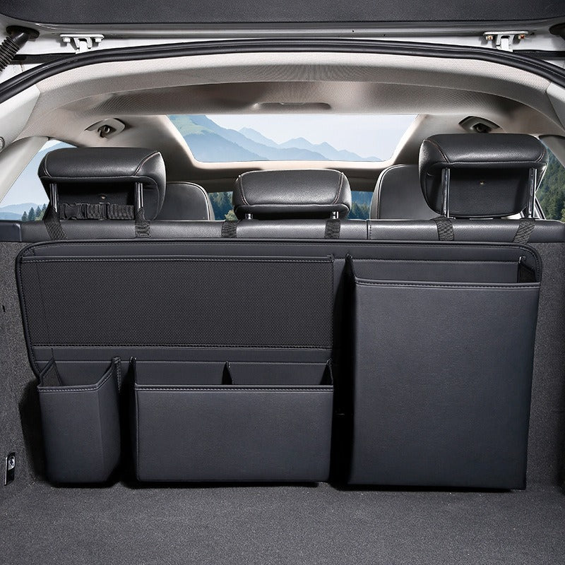 Universal voiture Trunk arrière sac de rangement Organisateur Box multifonctionnel grande capacité Horizont