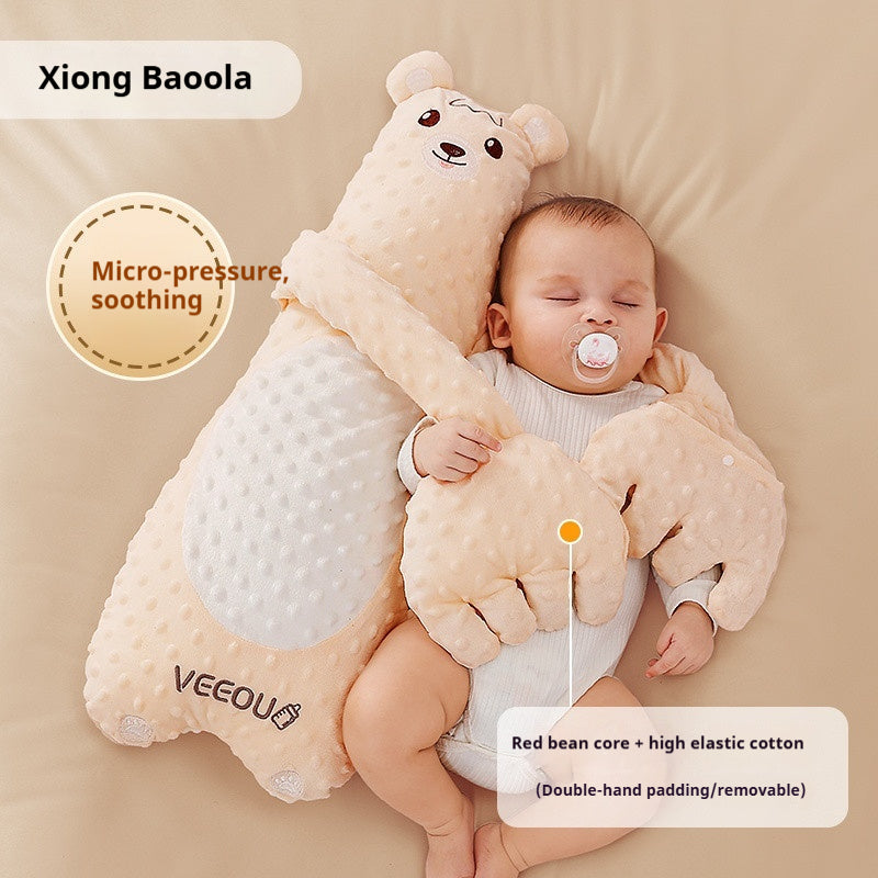 W9Q Wenou BABY HUG Sommeil Apaisant Oreiller Palm Poupée Coax Sommeil Coax Dormant Artéfact Bébé