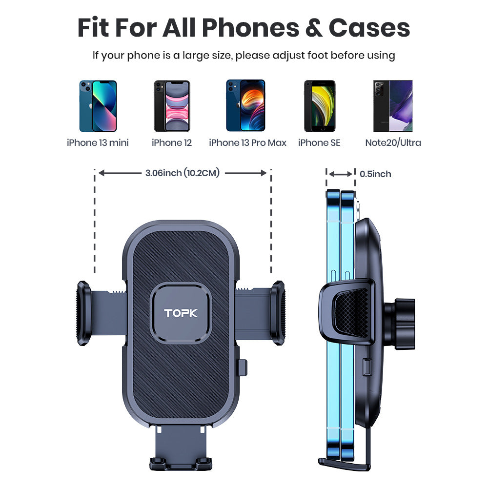 Car Rotary Air Vent with Multifunctional Hook for Navigator Universal Mobile Phone Hol