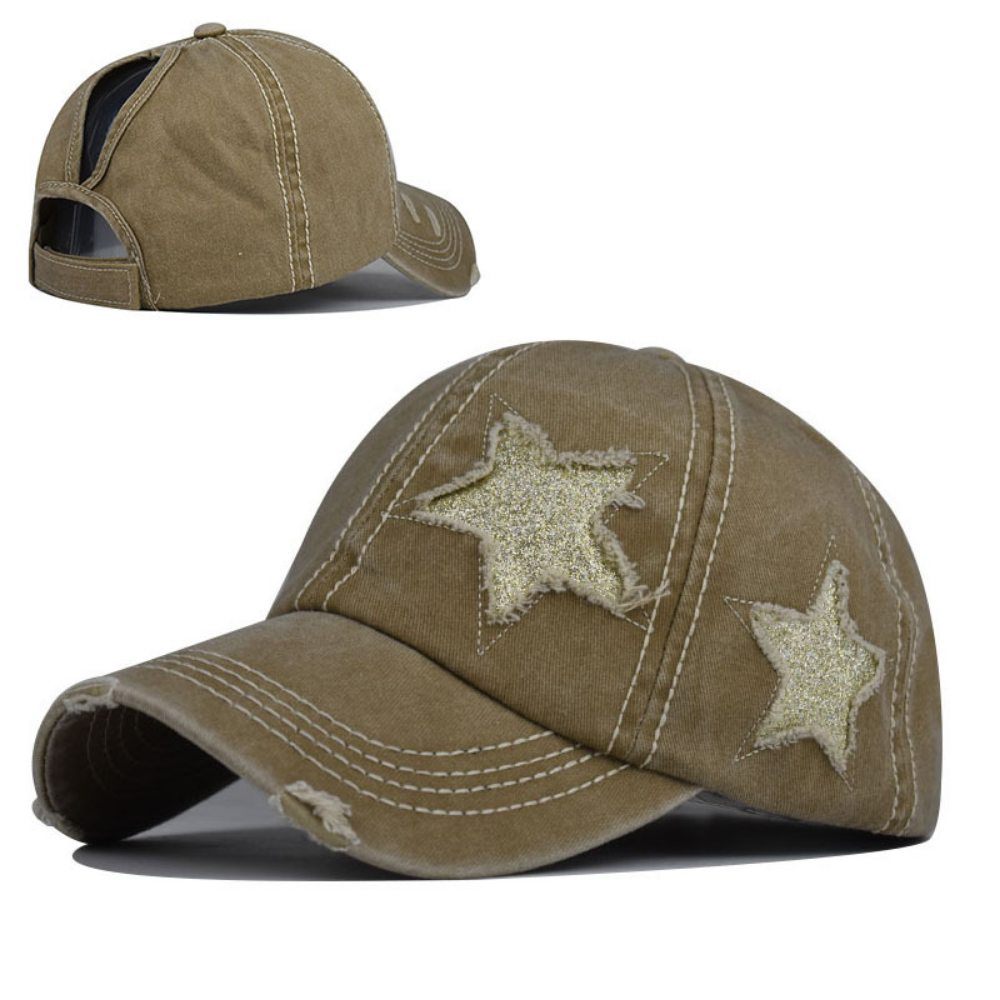 Casquette de baseball étoilée à cinq points pour Summer Outi