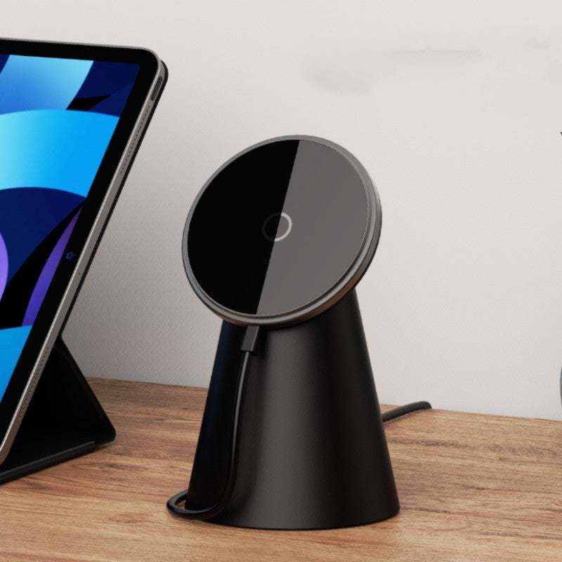 Chargeur sans fil universel de supports d'aspiration magnétique