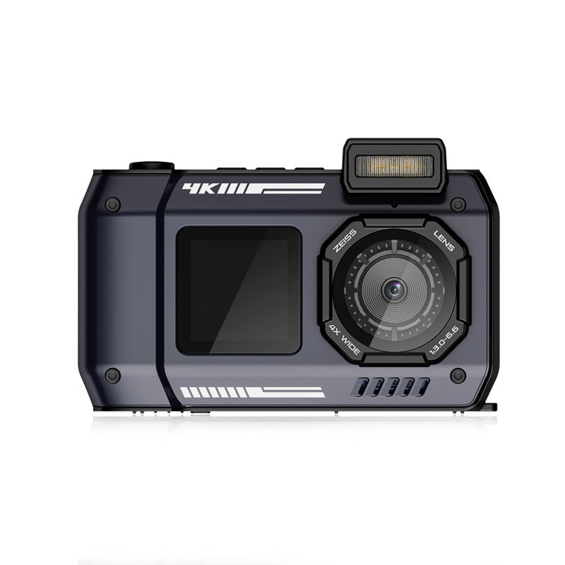 Caméra étanche D50 Dual-Screen Outdoor Sports HD Caméra de plongée