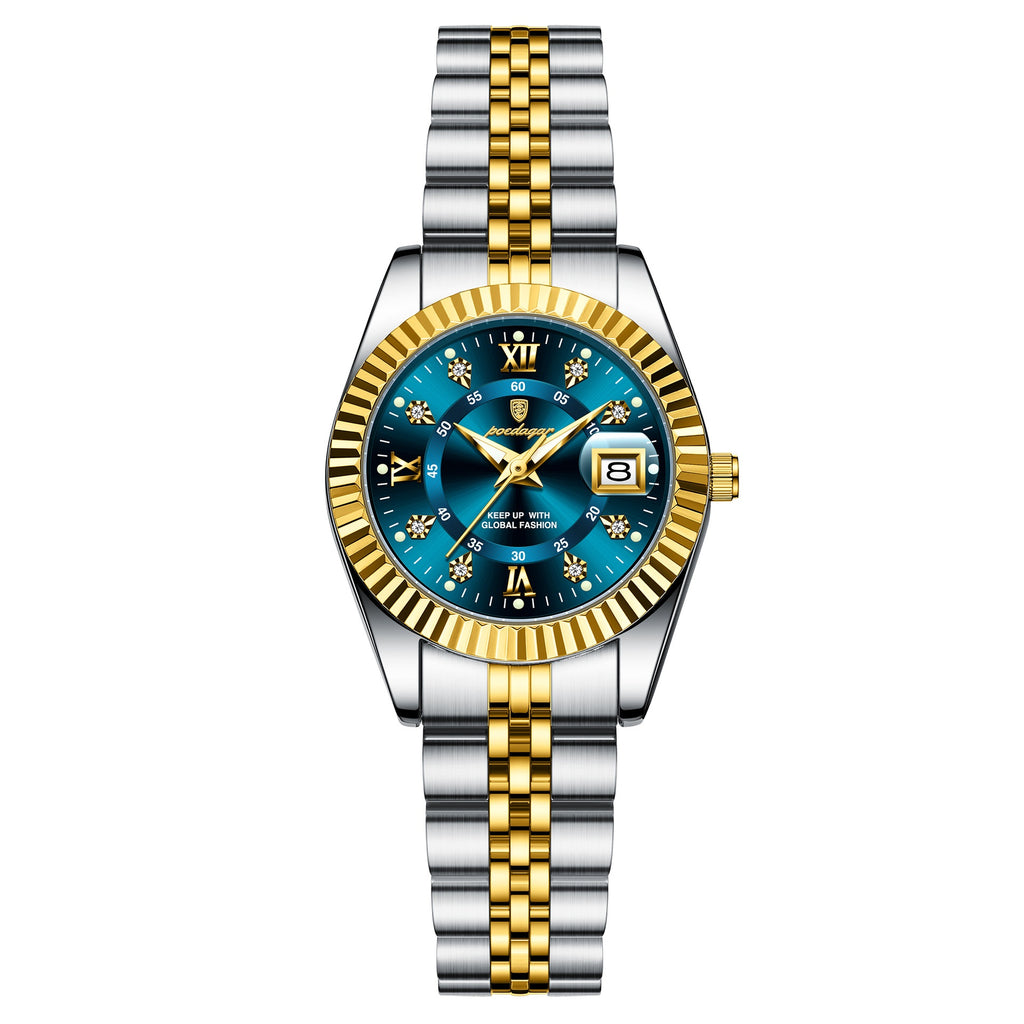 Élégante montre minimaliste et en alliage personnalisé pour les femmes