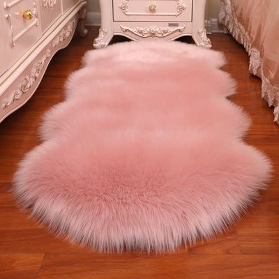 Living Room Plush Sofa Bay Window Bedside Mat Rug