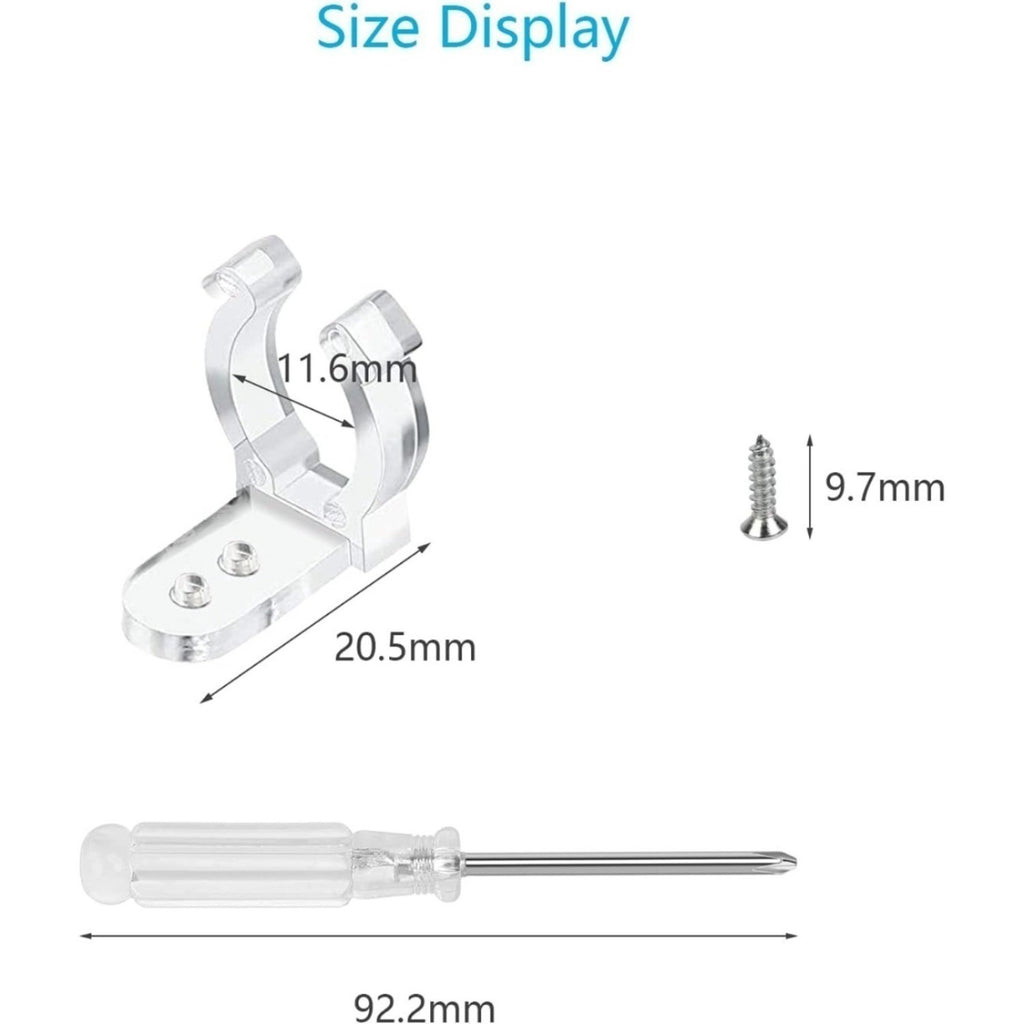 Jeu de clips LED avec 100 clips