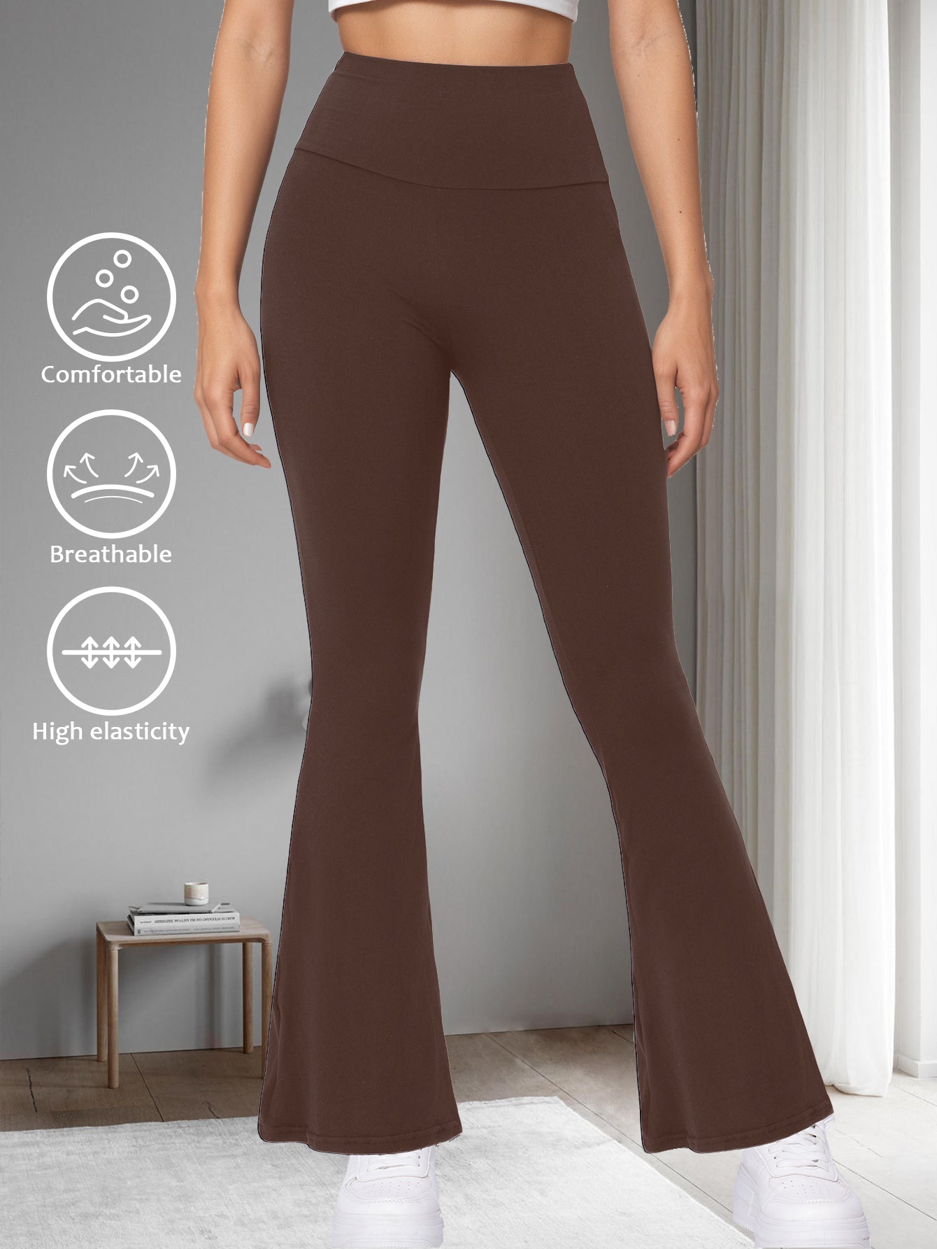 Plus taille Confortbel entraînement Leggings Femmes Sofy Yoga Leggings High Waist Buttery Eddiy Y