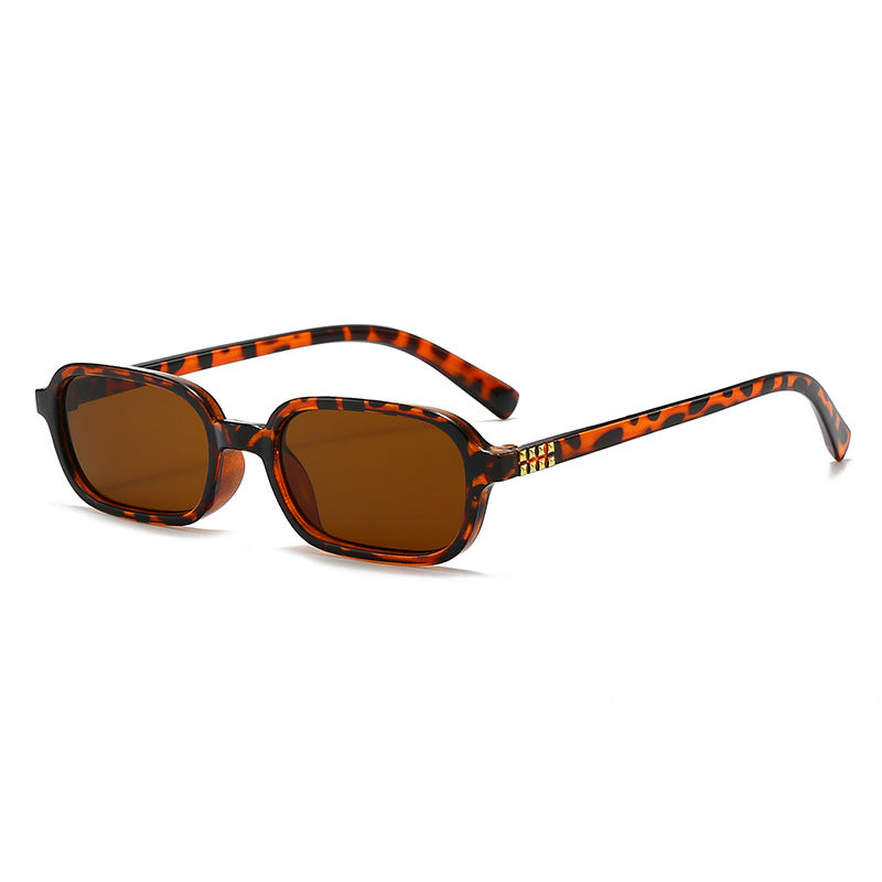 Style rétro Lunettes de soleil personnalisées en noir