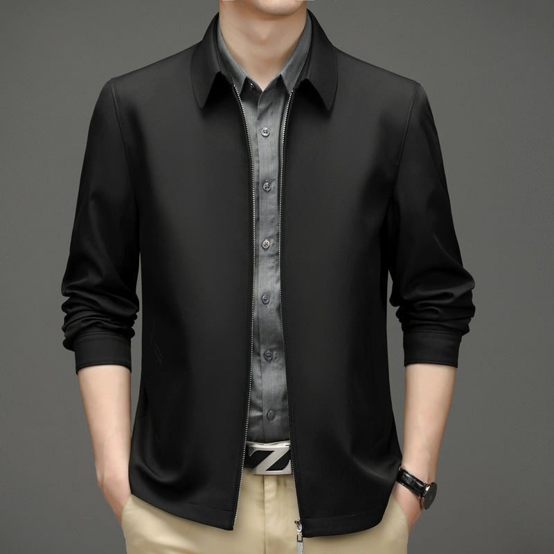 Veste zippée casual-affaires homme