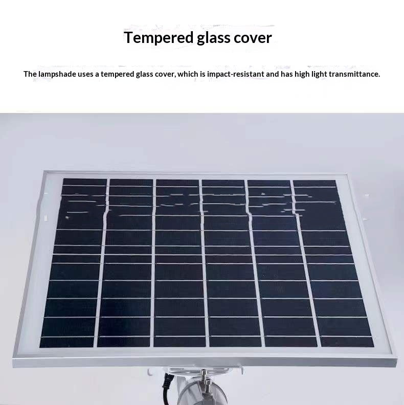 Lampe solaire extérieure étanche