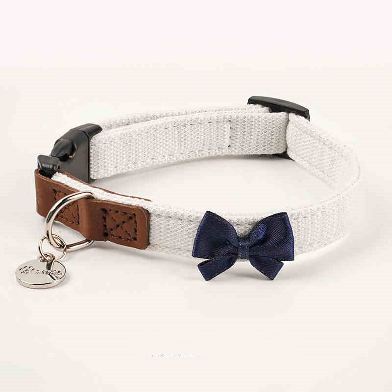 Corde de maintien des mains de chien de chien Cute Bow Tone de collier
