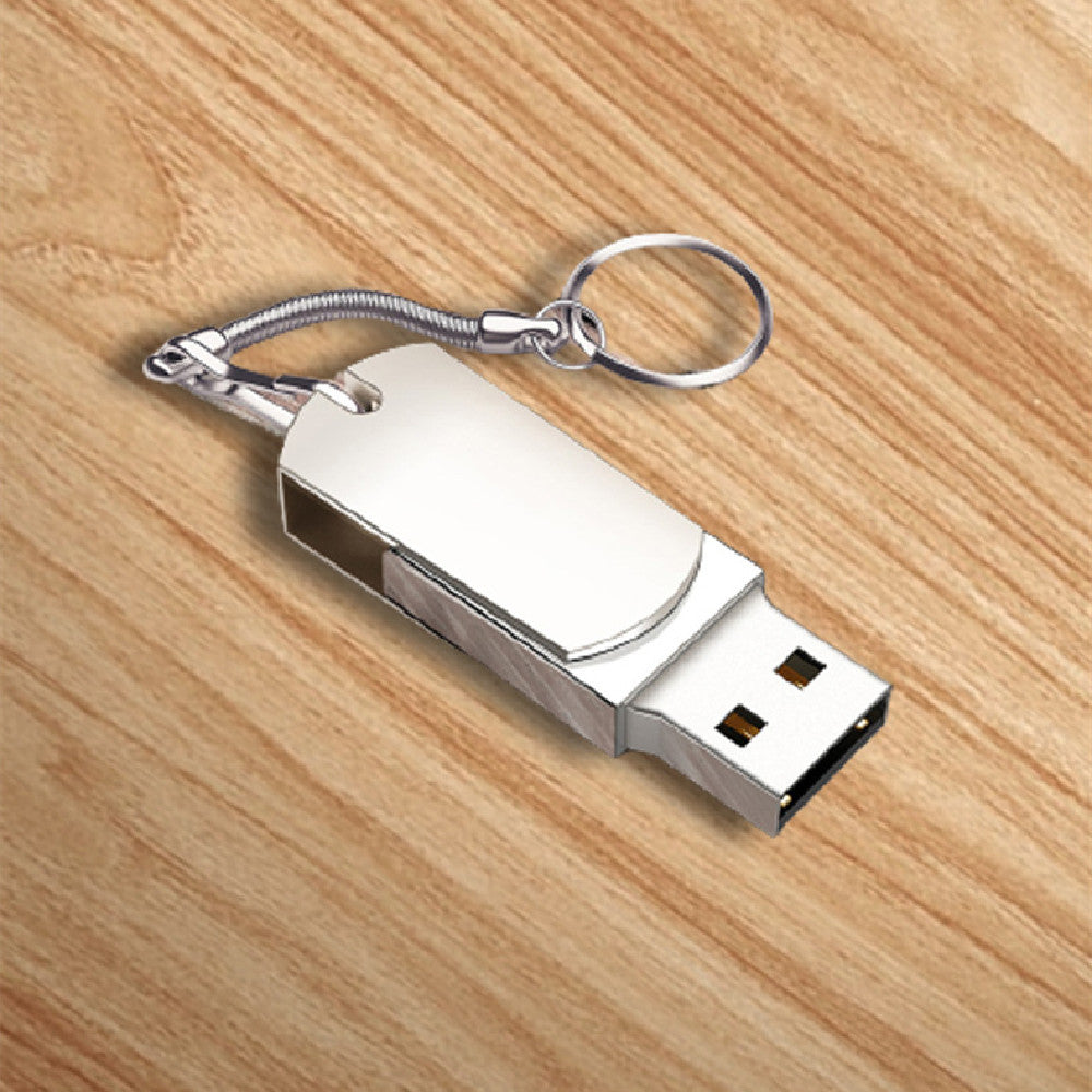 Disque USB 16g Petit gras Rotation métallique haute vitesse