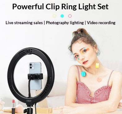 26cm Bureau lumière continue avec clip fort