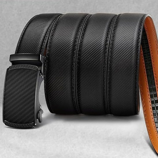 Ceinture en cuir avec finition mat