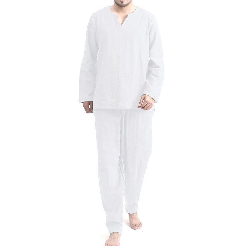 Pyjama occasionnel Deux-pièces mince respirant et perdu
