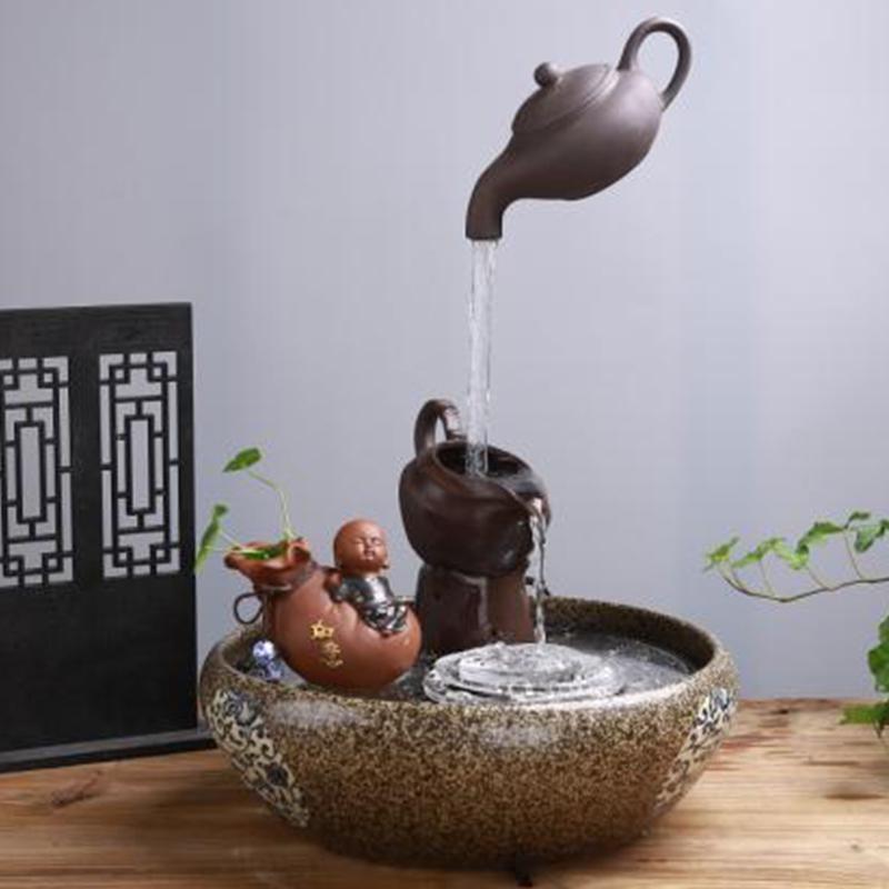 Robinet de suspension créatif Théière chinoise Novice Humidificateur