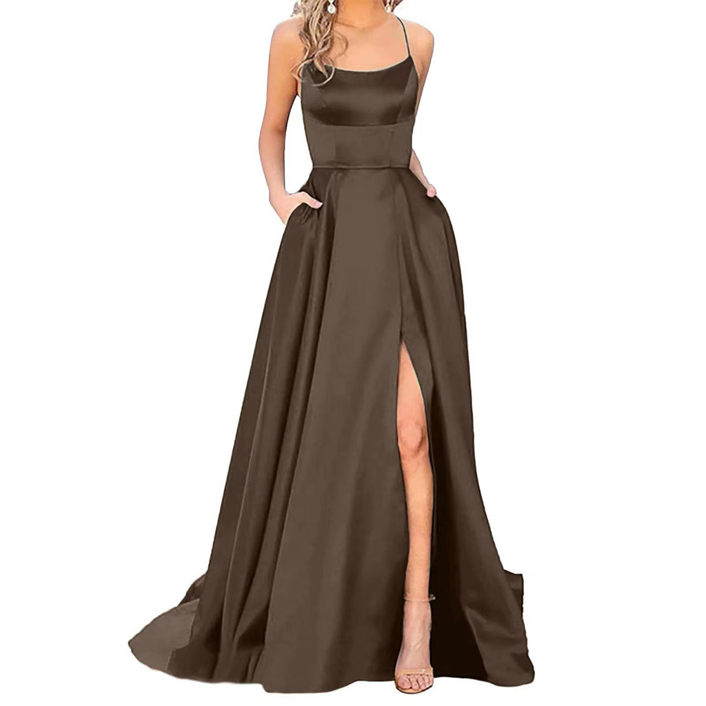 Robe de soirée de demoiselle d'honneur Mode