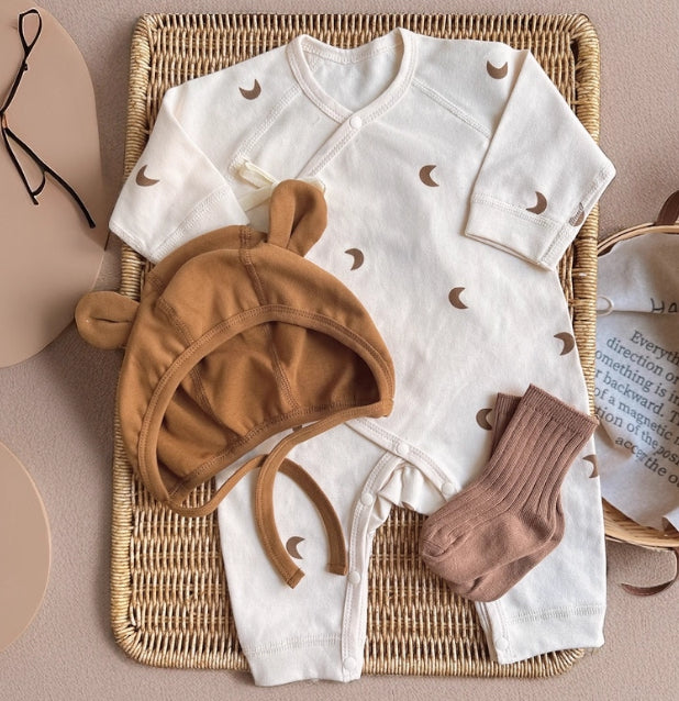 Bébé Nouveau-né Classe A Bodysuit en coton pur