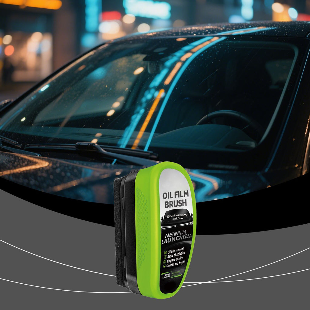 Applicateur de nettoyage de film de verre par pare-brise automobile