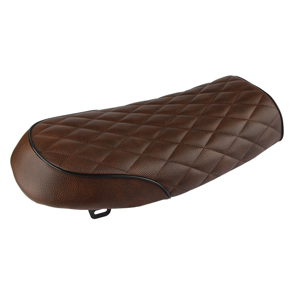 Siège universel de moto Plat Brat Saddle pour Y Amaha H Onda S Uzuki Cafe Racer UK
