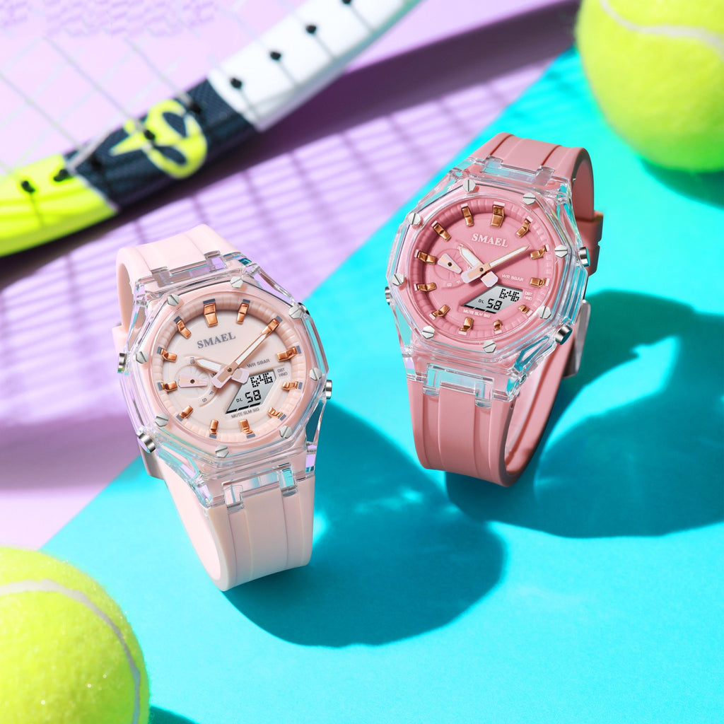 Montre électronique multifonction Silicone étanche