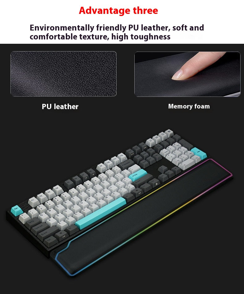 Support de clavier RGB Wristband High Rebound Support de clavier de machines lumineuses