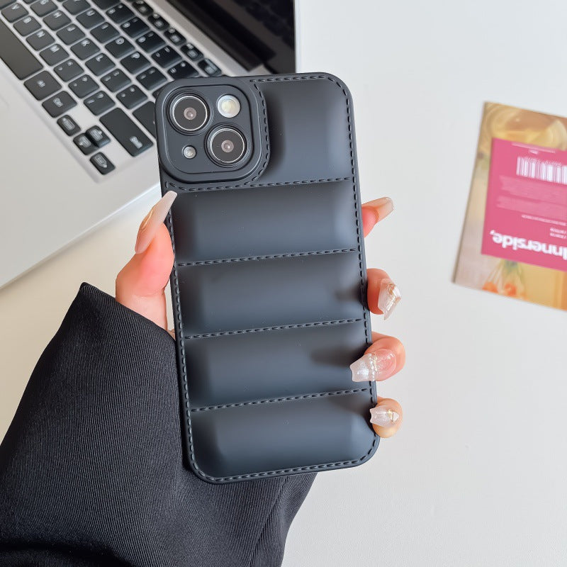 Étui téléphonique et vaporisation de veste